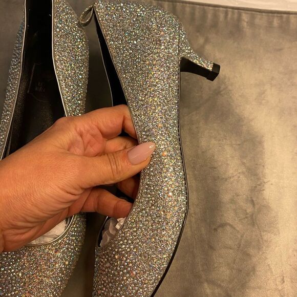 Love Bride crystal heels, size 9 - Picture 6 of 8